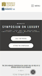 Mobile Screenshot of monaco-symposium-on-luxury.com